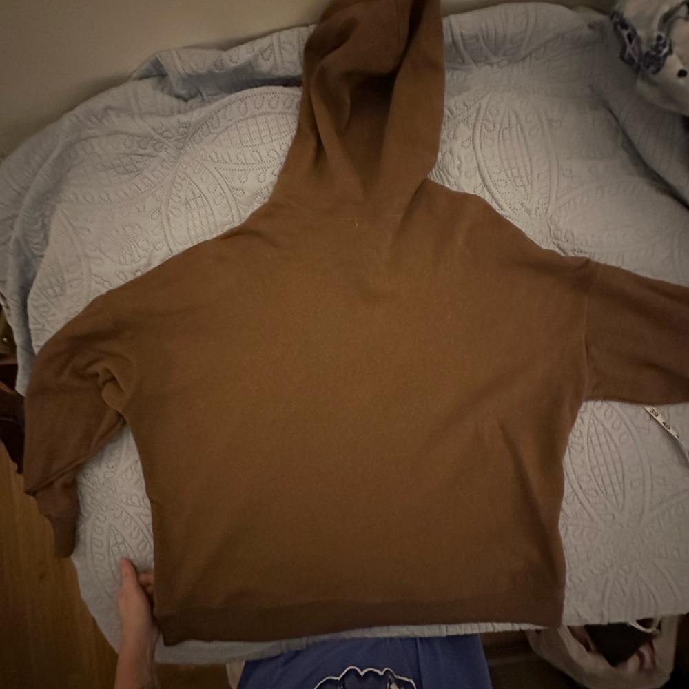 BKE Men's Chocolate Zip-Up Hoodie - Picture 4 of 6